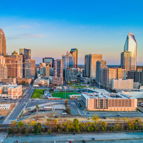 The skyline of Charlotte, North Carolina